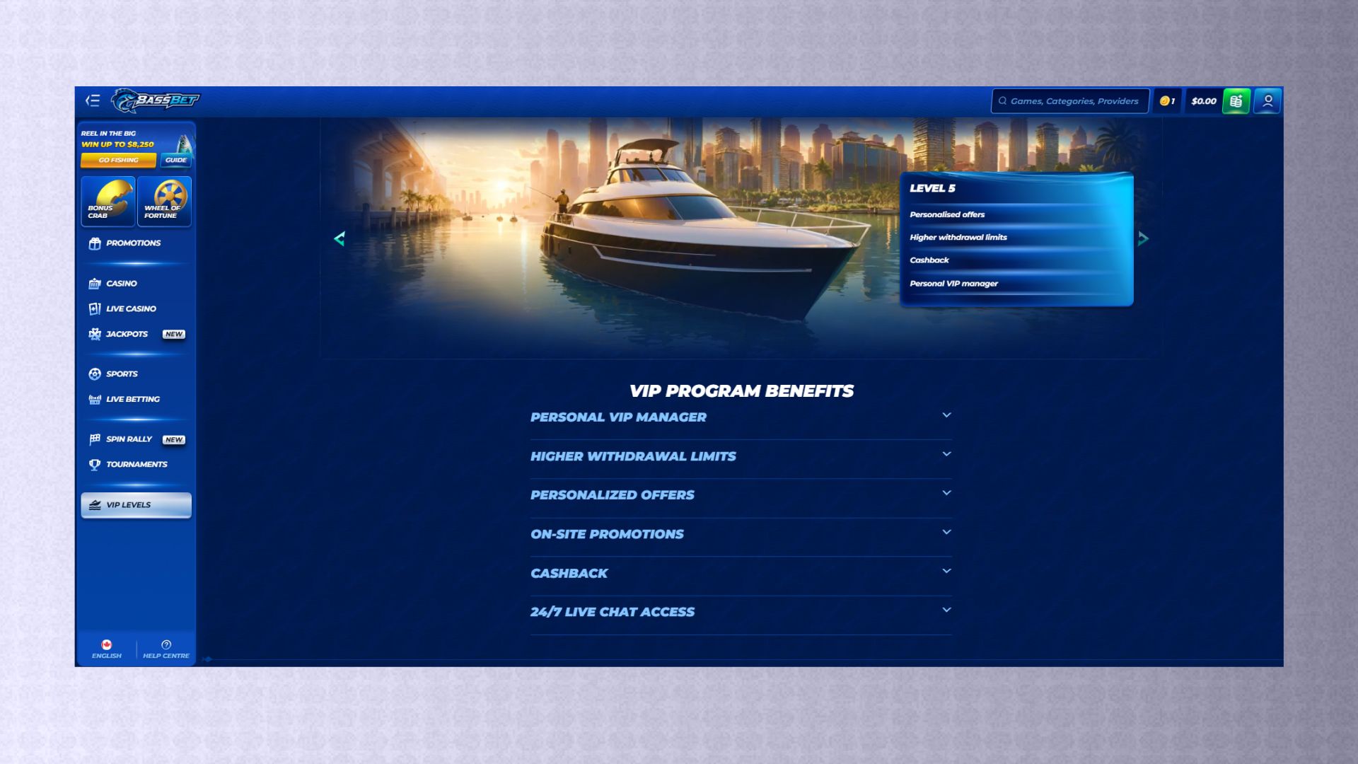 Bassbet bonus