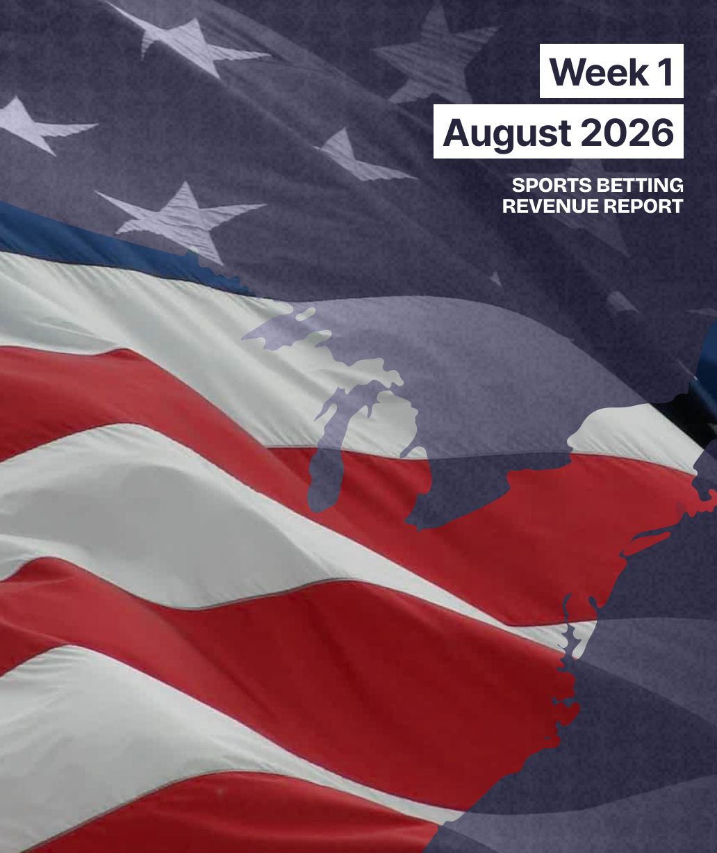 August 2026 US Sports Betting Report: NY Handle Drops & Revenue Trends