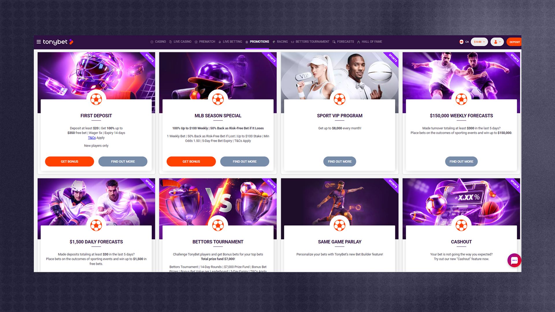 Bonusbet casino online
