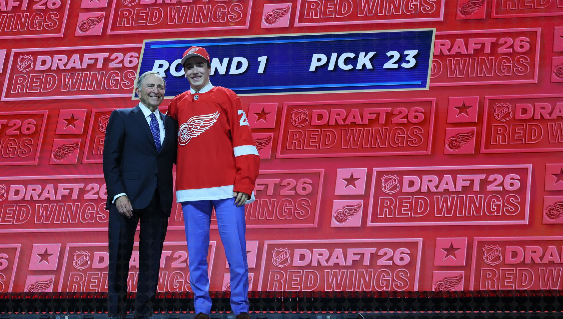 “Living My Childhood Dream”: How Hurlbert’s Red Wings Dream Is Coming Full Circle At Michigan