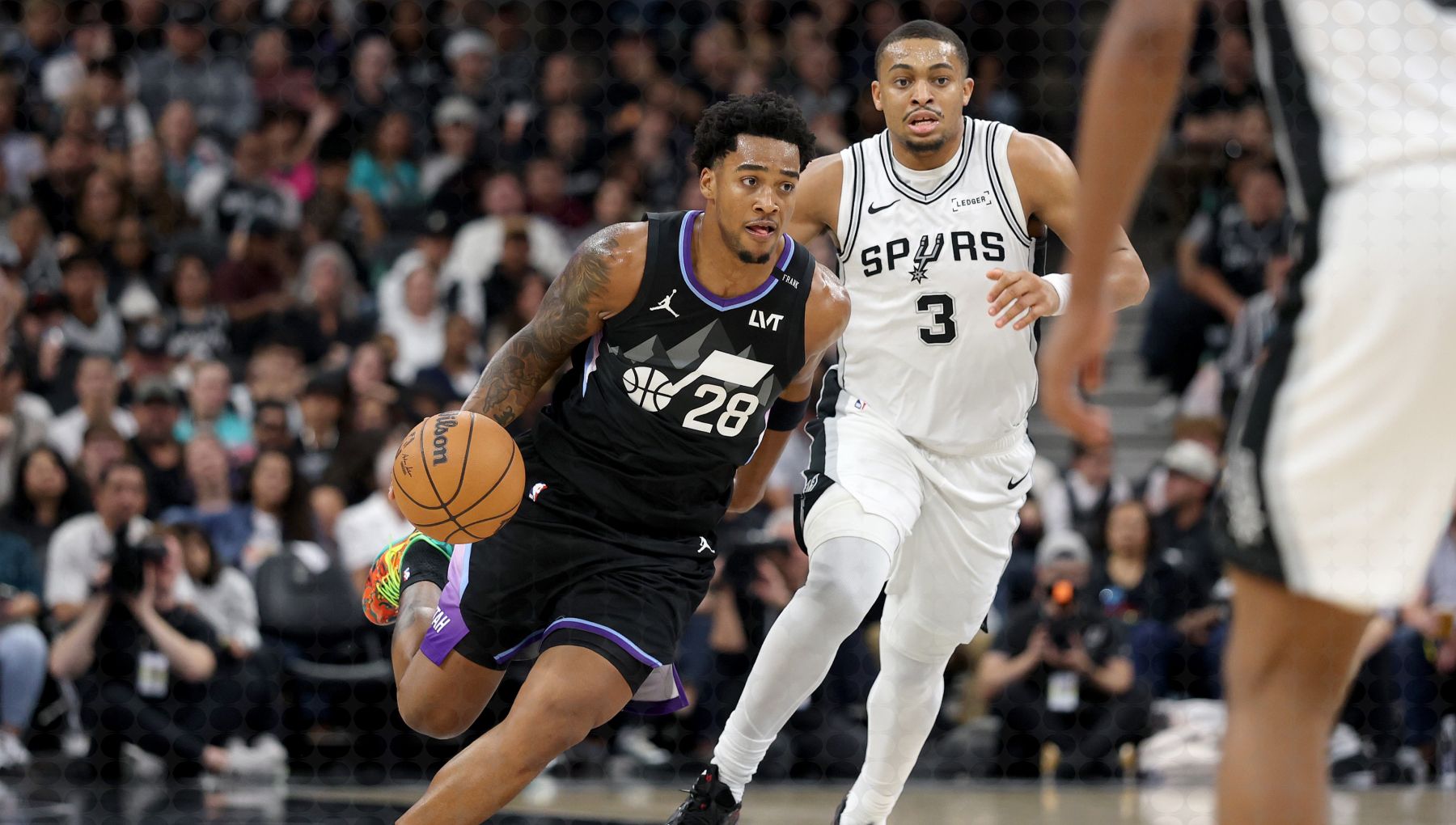 Image for Jazz’s Brice Sensabaugh Talks Growth, Kevin Love’s Leadership